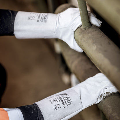 NITRAS VULCANUS 35, guanti da saldatura, grigi