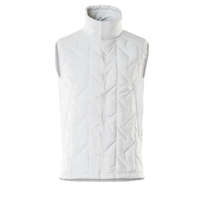 Gilet termico, inserti elasticizzati Gilet termico, bianco