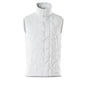 Gilet termico, inserti elasticizzati Gilet termico, bianco