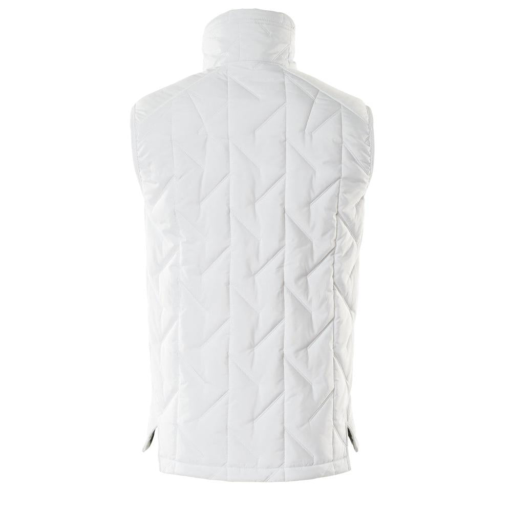 Gilet termico, inserti elasticizzati Gilet termico, bianco