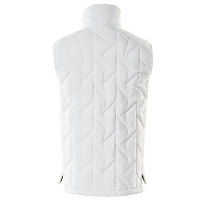 Gilet termico, inserti elasticizzati Gilet termico, bianco
