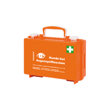 Set combinato per stazione di lavaggio oculare QUICK-CD arancione