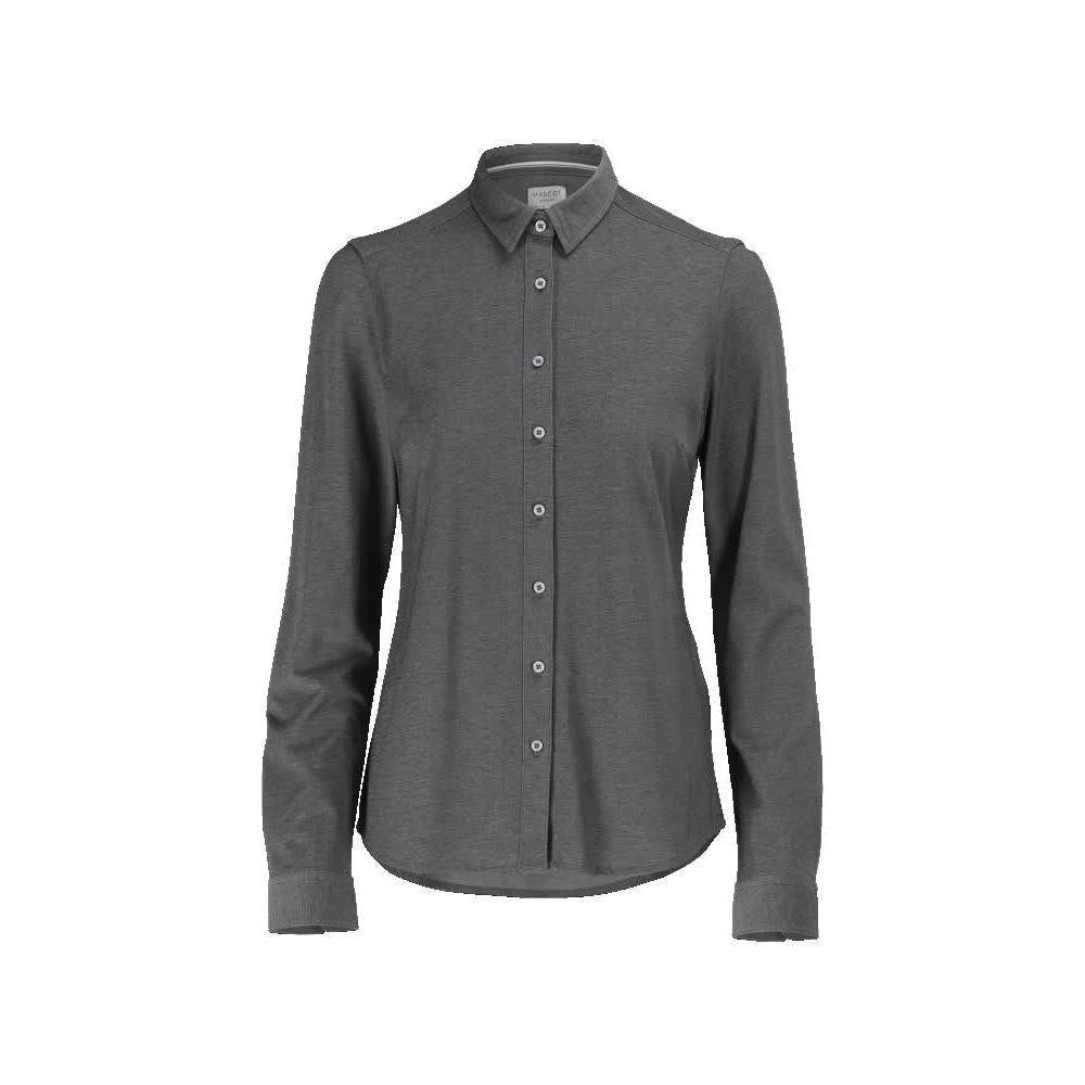 Camicia, vestibilità classica da donna, blusa da donna elasticizzata