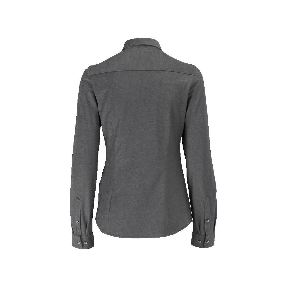 Camicia, vestibilità classica da donna, blusa da donna elasticizzata