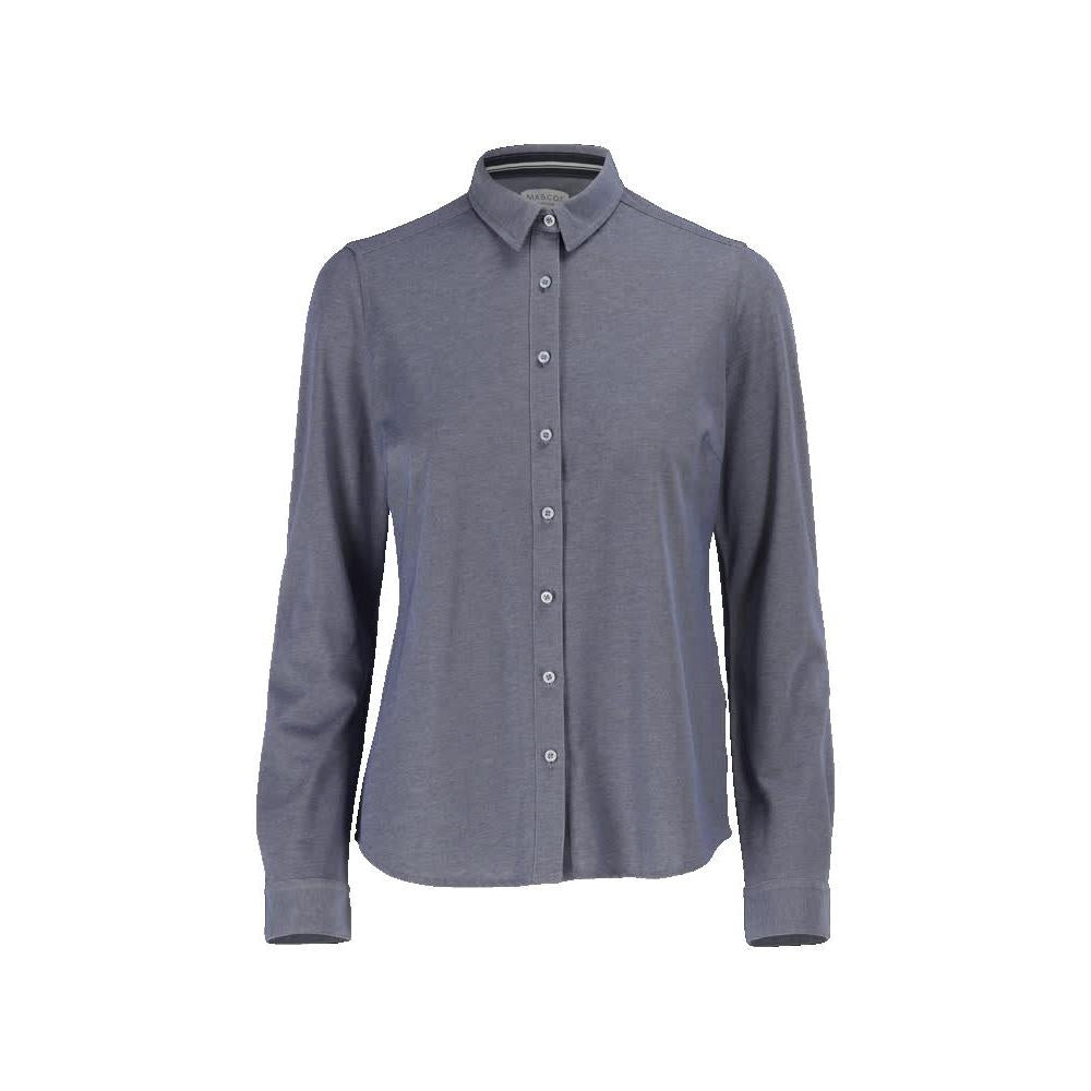 Camicia, vestibilità classica da donna, blusa da donna elasticizzata