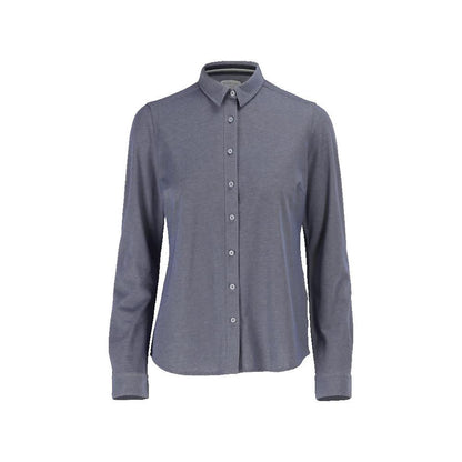 Camicia, vestibilità classica da donna, blusa da donna elasticizzata