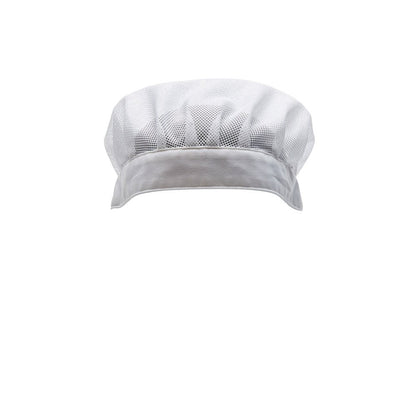 Cappuccio con retina per capelli taglia UNO, bianco | Confezione (1 pezzo)