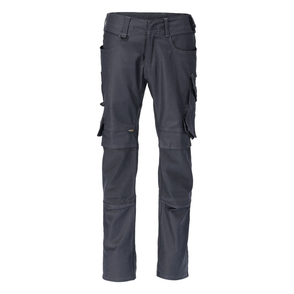 Pantaloni con tasche al ginocchio, cotone+pantaloni
