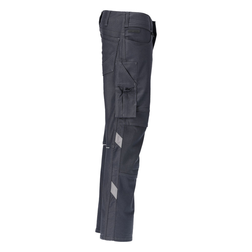 Pantaloni con tasche al ginocchio, cotone+pantaloni