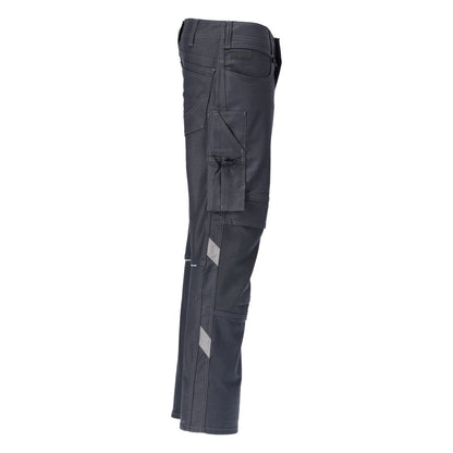 Pantaloni con tasche al ginocchio, cotone+pantaloni