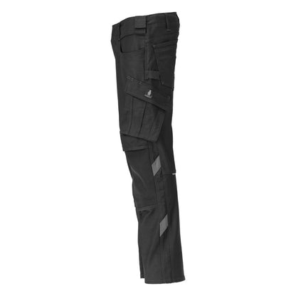 Pantaloni con tasche al ginocchio, cotone+pantaloni
