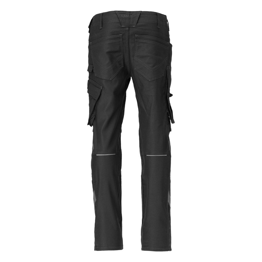 Pantaloni con tasche al ginocchio, cotone+pantaloni