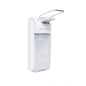 MaiMed MyClean dispenser universale in plastica con leva a braccio bianca per 500 ml e 1 l (incl. adattatore da 500 ml) | Bottiglia (500ml)