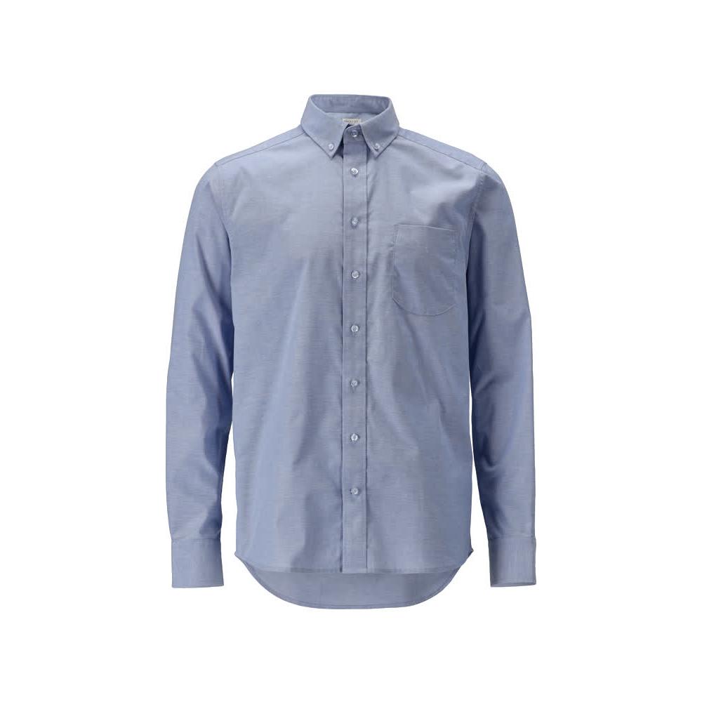 Camicia, vestibilità slim, elasticizzata, di colore azzurro