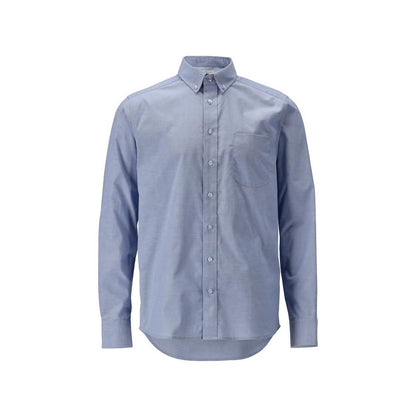 Camicia, vestibilità slim, elasticizzata, di colore azzurro