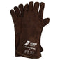 NITRAS SAFE PRO, guanti da saldatura, marrone, pelle crosta EN 388, EN 12477 | Confezione (12 paia)