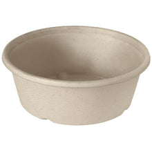 Der Duni GmbH Classic Bowl 600 ml, beschichtet mit Braun Bagasse BAT/PLA (154x154x56), wird in einer 40er-Packung geliefert. Hergestellt aus biologisch abbaubarem Material, bietet sie eine umweltfreundliche Verpackung und ist auf weißem Hintergrund abgebildet.