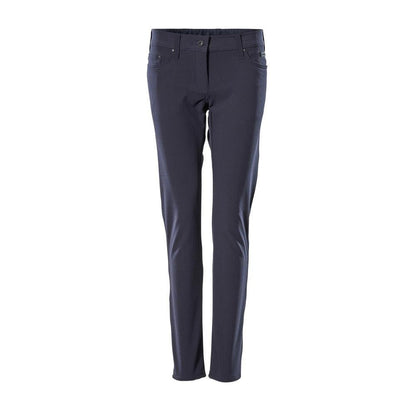 Pantaloni, donna, PERLA, elasticizzati, pantaloni leggeri, nero-blu