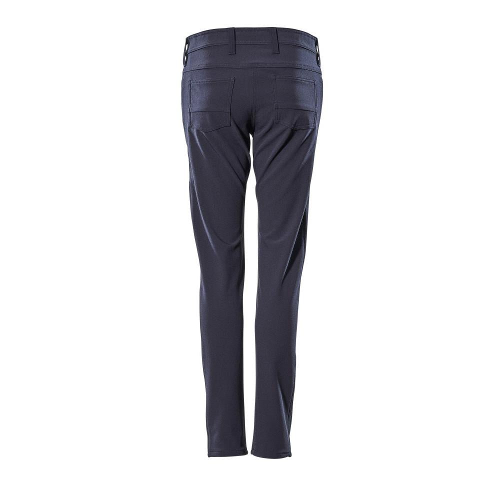 Pantaloni, donna, PERLA, elasticizzati, pantaloni leggeri, nero-blu
