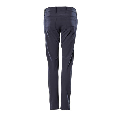 Pantaloni, donna, PERLA, elasticizzati, pantaloni leggeri, nero-blu