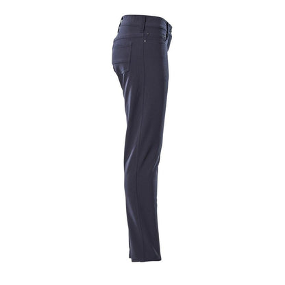 Pantaloni, donna, PERLA, elasticizzati, pantaloni leggeri, nero-blu