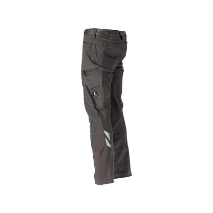 Pantaloni con tasche al ginocchio, cotone+, pantalone chiaro, antracite scuro