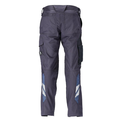 Pantaloni, tasche al ginocchio, elasticizzati, pantaloni in cotone