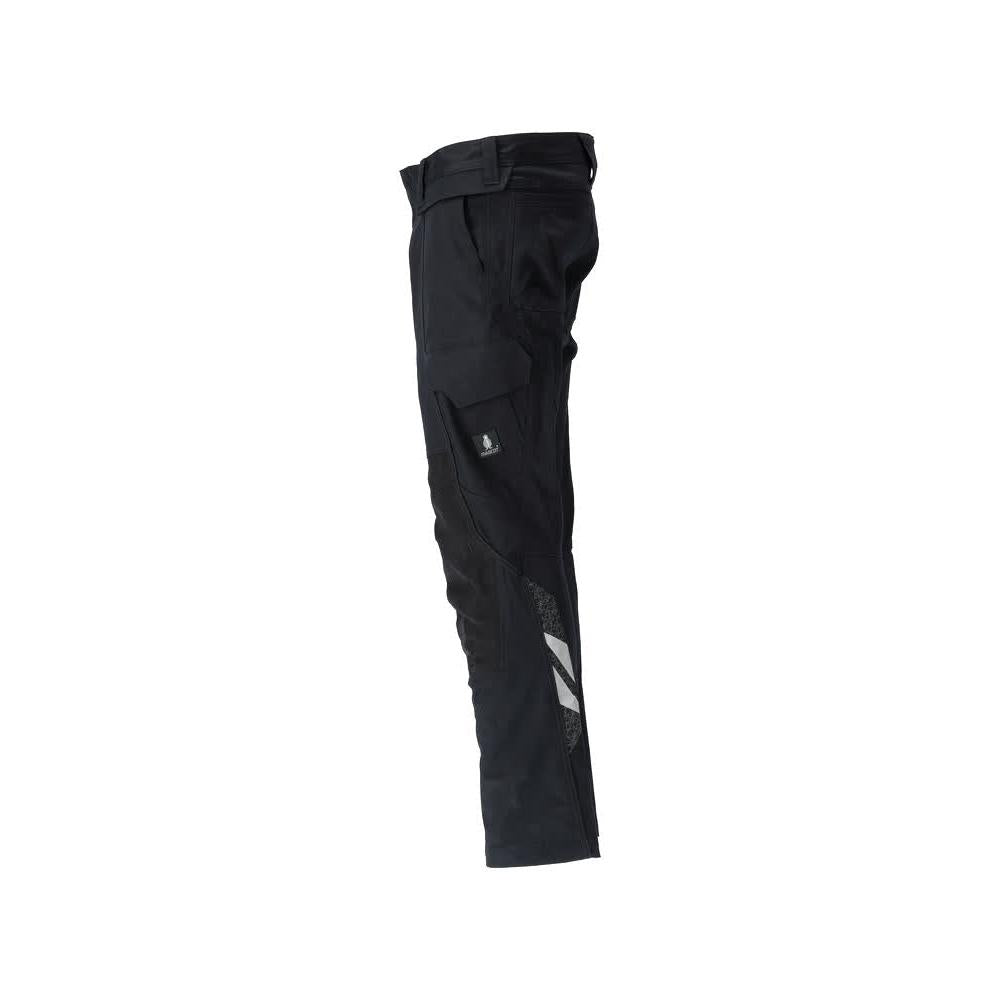 Pantaloni, tasche al ginocchio, elasticizzati, pantaloni in cotone