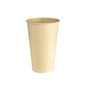 La tazza da caffè Sweet Bagasse/WBC, 480ml di Duni GmbH è un bicchiere monouso beige ed ecologico realizzato in bagassa con bordo leggermente svasato, posato su fondo bianco. Confezione: 36 pezzi.