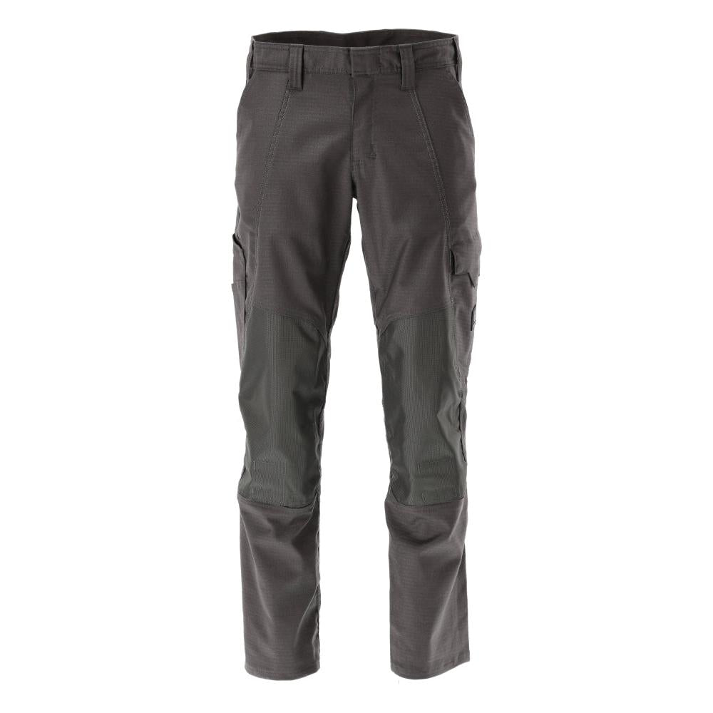 Pantaloni con tasche al ginocchio, cotone+pantaloni, antracite scuro