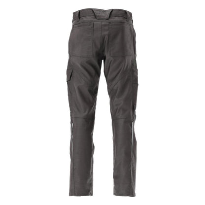 Pantaloni con tasche al ginocchio, cotone+pantaloni, antracite scuro