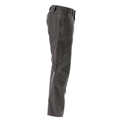 Pantaloni con tasche al ginocchio, cotone+pantaloni, antracite scuro
