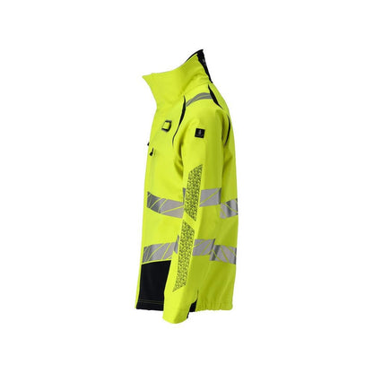Giacca Soft Shell Giacca Soft Shell Multisafe, alta visibilità giallo/nero-blu