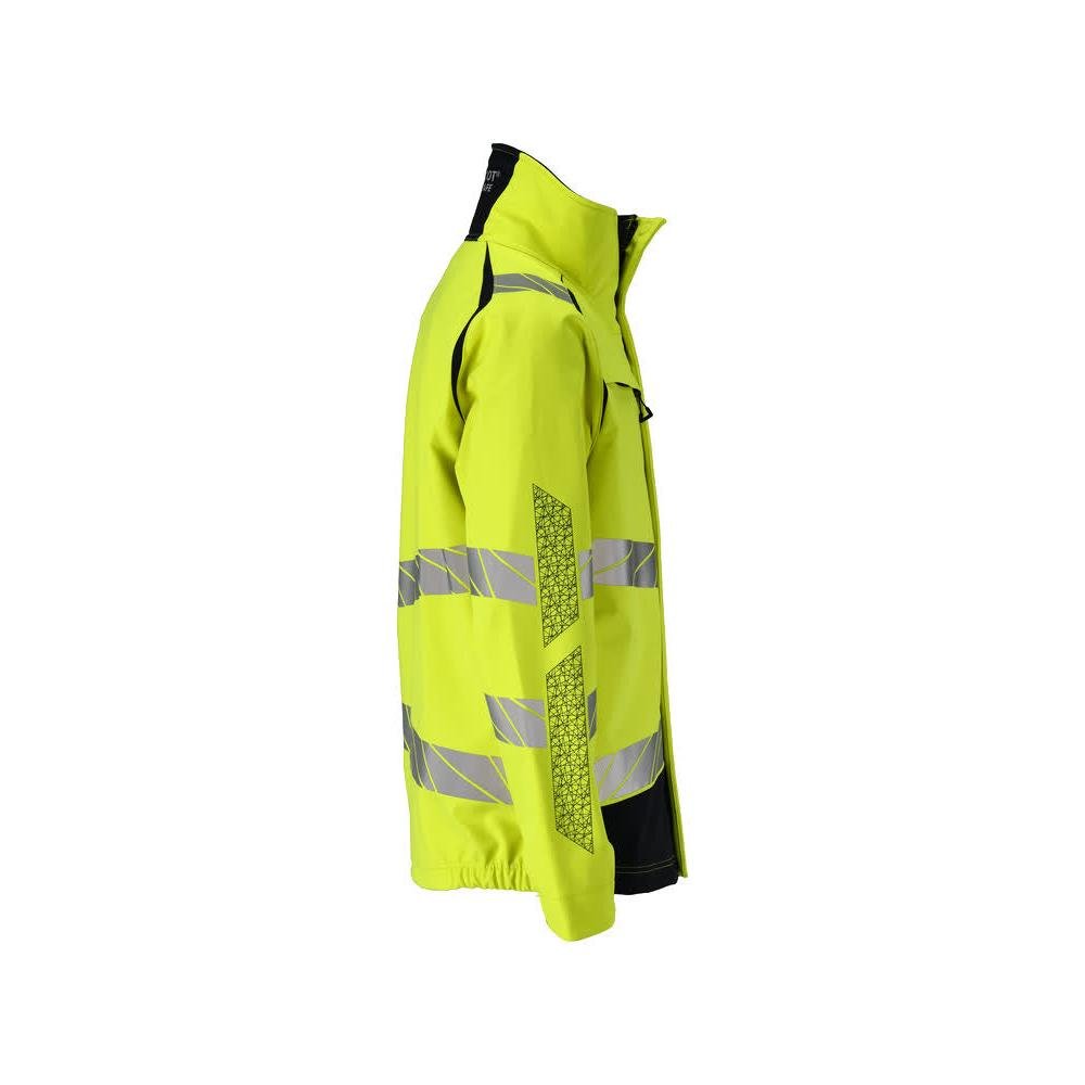 Giacca Soft Shell Giacca Soft Shell Multisafe, alta visibilità giallo/nero-blu