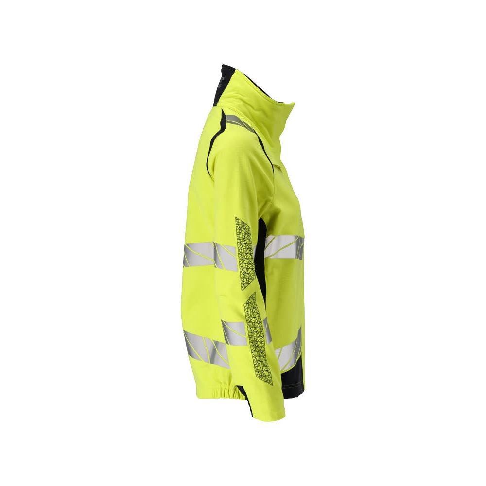 Giacca donna, giacca da lavoro ULTIMATE STRETCH Multisafe, alta visibilità giallo/nero-blu