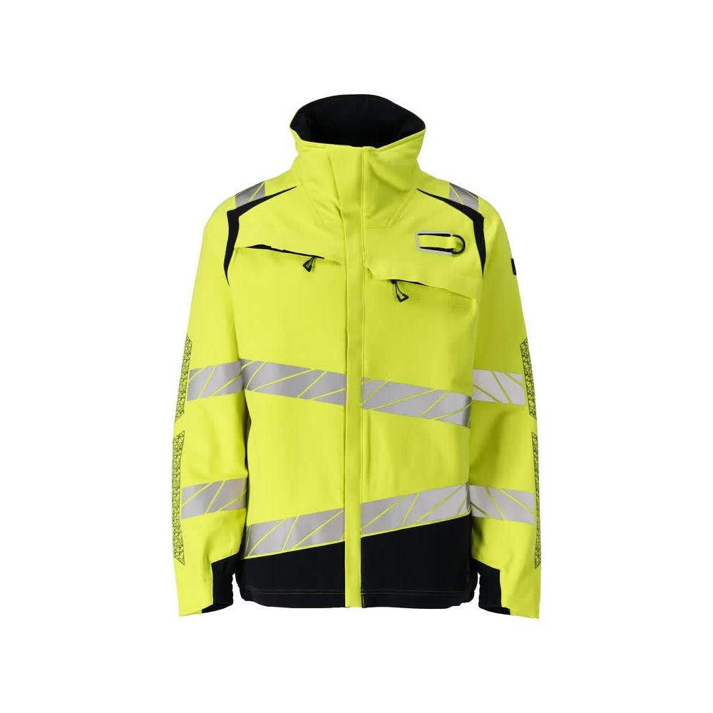 Giacca da lavoro ULTIMATE STRETCH Multisafe, giallo alta visibilità/nero-blu