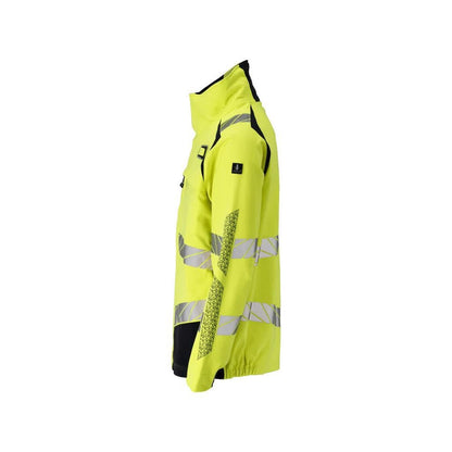 Giacca da lavoro ULTIMATE STRETCH Multisafe, giallo alta visibilità/nero-blu