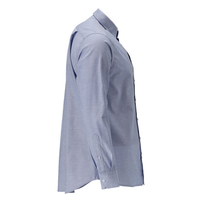 Camicia, vestibilità moderna, elasticizzata, di colore azzurro