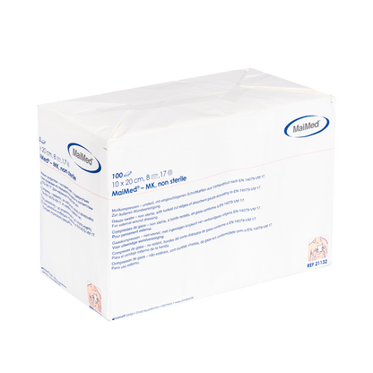 Compresse di garza non sterili MaiMed-MK da 100 pezzi/sacchetto di carta