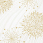Fuochi d'artificio dorati e stelle filanti brillano su questi tovaglioli Duni GmbH 33x33 a tre veli, conferendo a ogni evento un'atmosfera festosa. I tovaglioli Sparkly white 1/4-fold (confezione: 50 pezzi) sono perfetti per feste eleganti.
