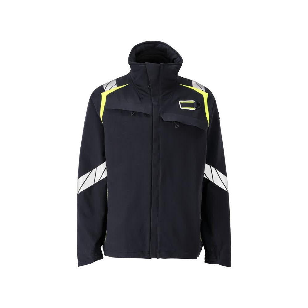 Giacca da lavoro ULTIMATE STRETCH Multisafe, nero blu/giallo alta visibilità