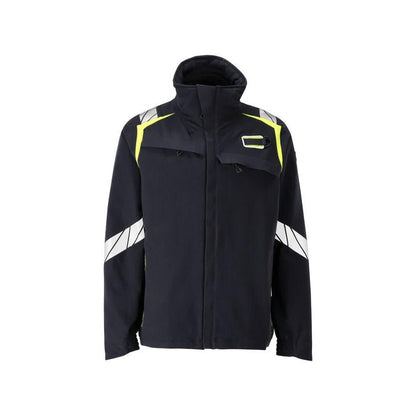 Giacca da lavoro ULTIMATE STRETCH Multisafe, nero blu/giallo alta visibilità