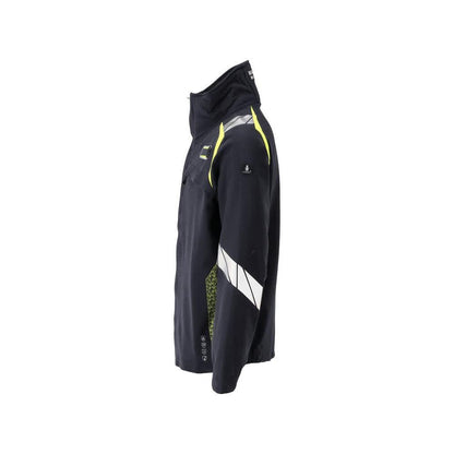 Giacca da lavoro ULTIMATE STRETCH Multisafe, nero blu/giallo alta visibilità