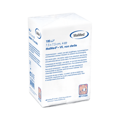 Compresse in pile non sterili MaiMed-VK da 100 pezzi/sacchetto di carta