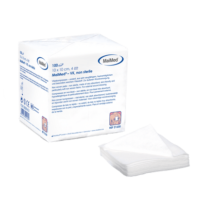 Compresse in pile non sterili MaiMed-VK da 100 pezzi/sacchetto di carta