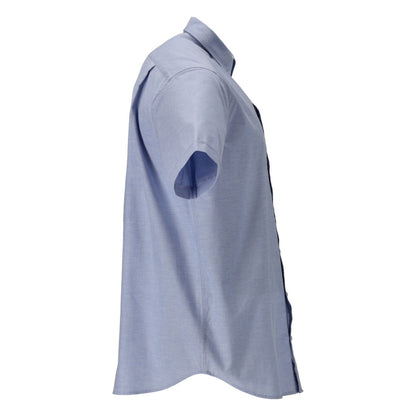 Camicia, vestibilità classica, elasticizzata, di colore azzurro