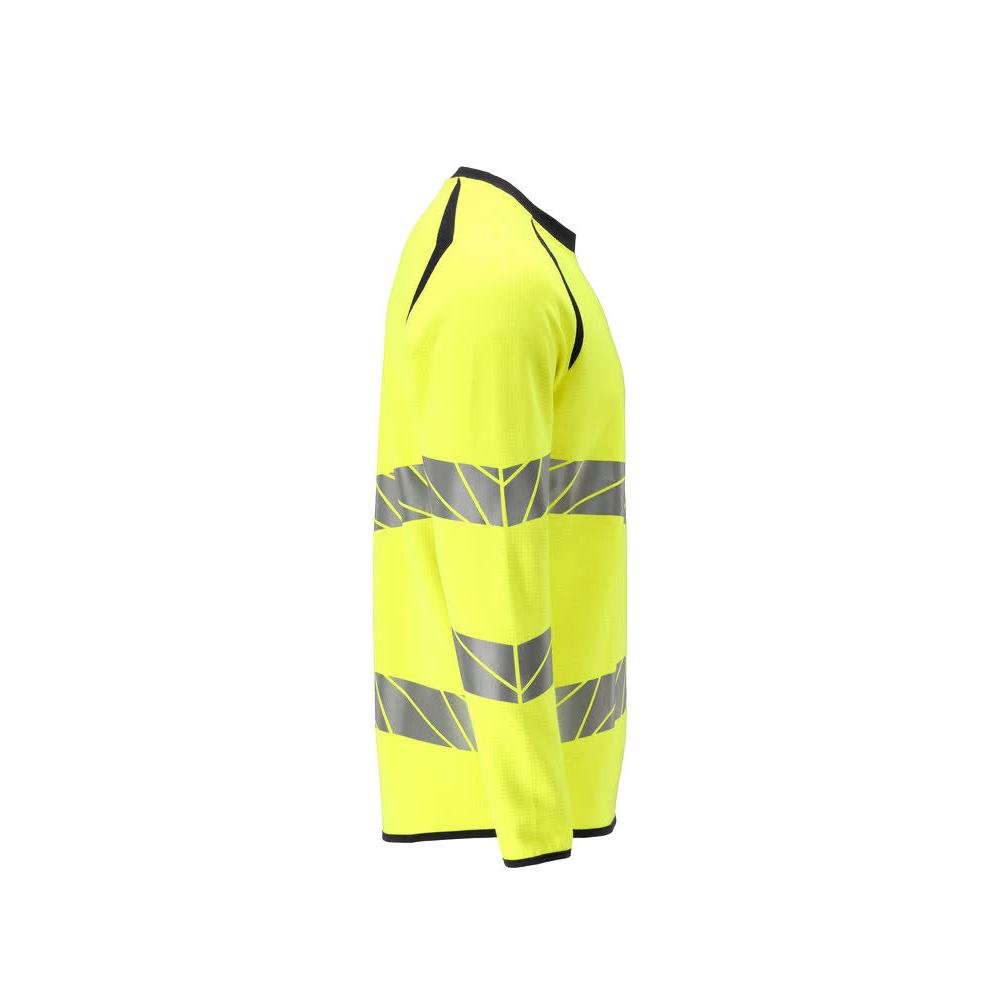 Felpa modern fit Felpa Multisafe, alta visibilità giallo/nero-blu