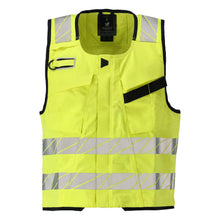 Gilet porta attrezzi Gilet porta attrezzi Multisafe, giallo alta visibilità/nero-blu