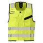Gilet porta attrezzi Gilet porta attrezzi Multisafe, giallo alta visibilità/nero-blu