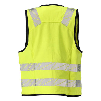 Gilet porta attrezzi Gilet porta attrezzi Multisafe, giallo alta visibilità/nero-blu
